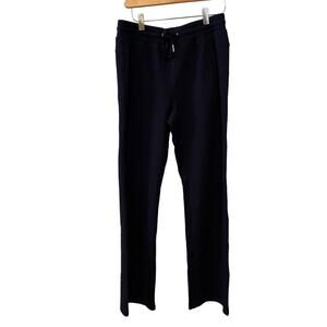 C&C California navy blue pull on casual relaxed knit pants M